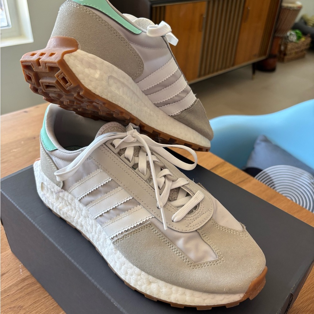 Adidas Women's Athletic Shoes - Gray and White